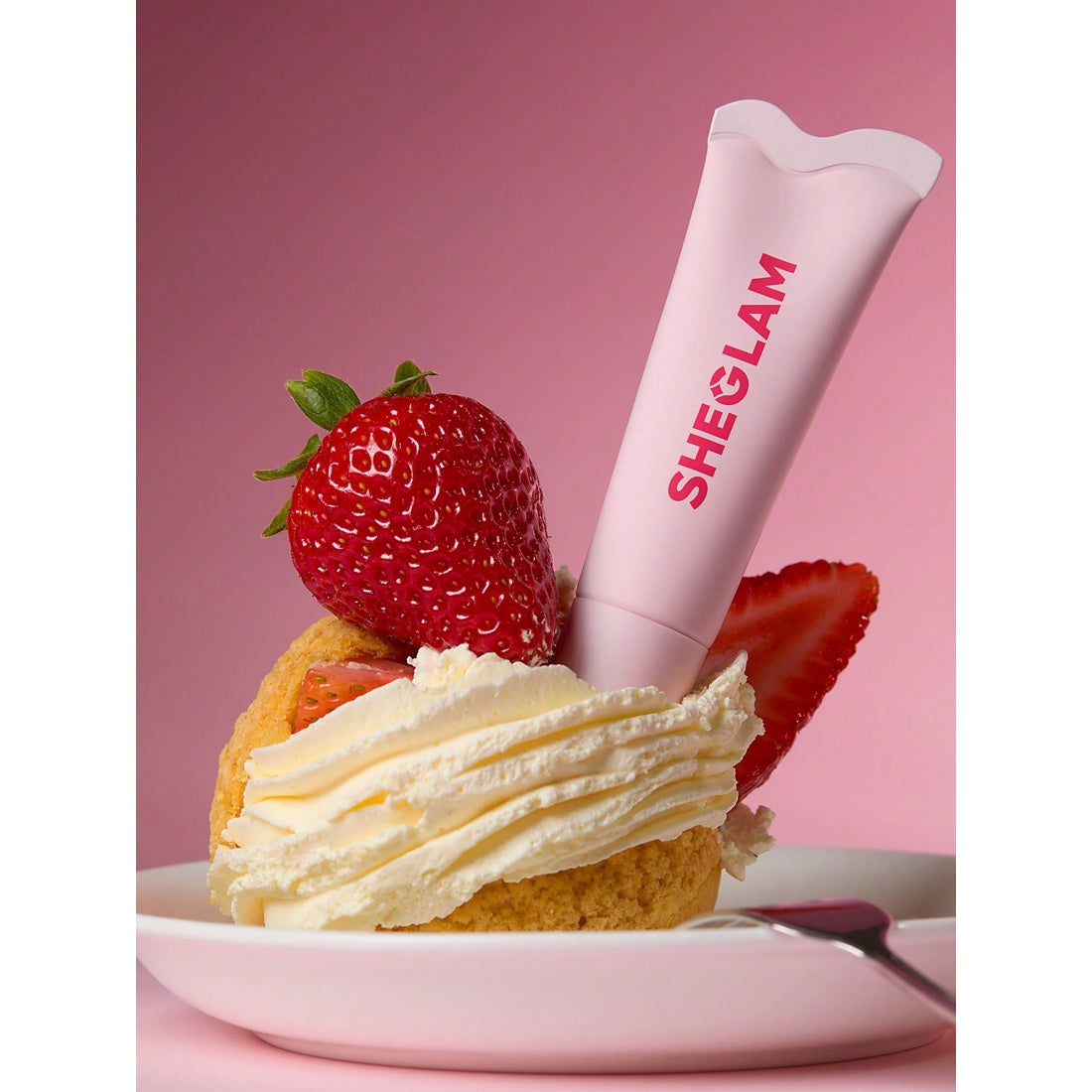 SHEGLAM Crystal Glaze Moisturizing Lip Care-118 Strawberry Milk