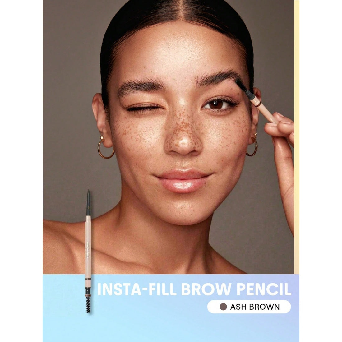 SHEGLAM Insta-fill Wenkbrauwpotlood-07 Asbruin