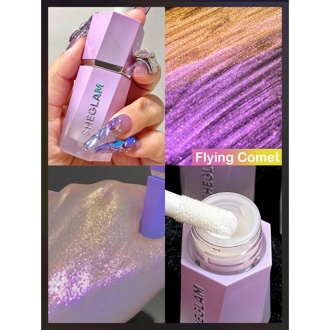 SHEGLAM Chroma-Glow Bloom Flüssig-Highlighter-90 Flying Comet