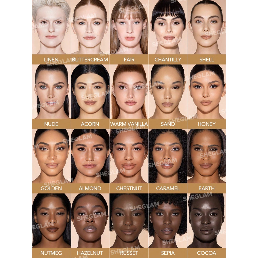 SHEGLAM Anti-cernes couvrant 12h Like Magic - Golden