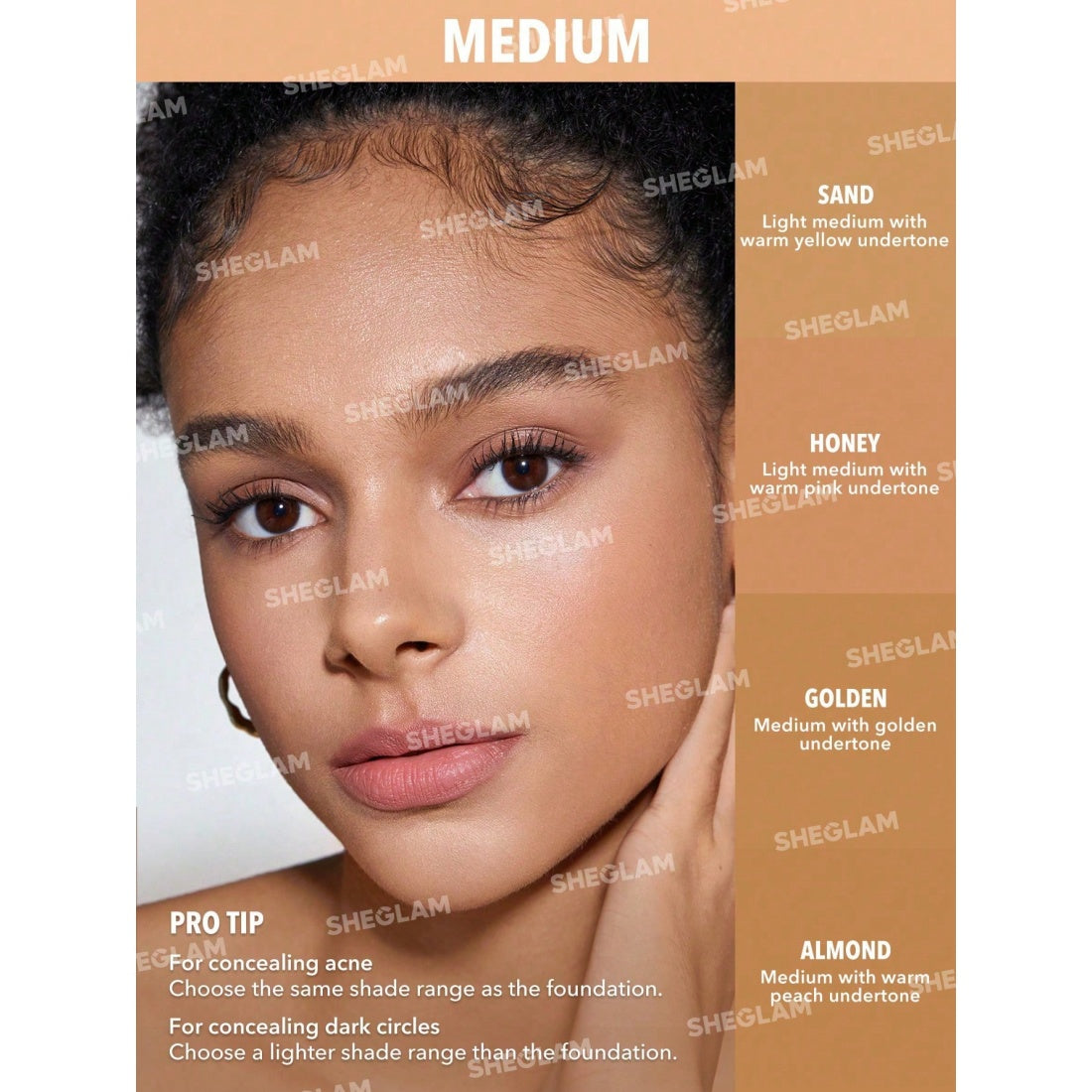 Corrector SHEGLAM Complexion Boost - Golden