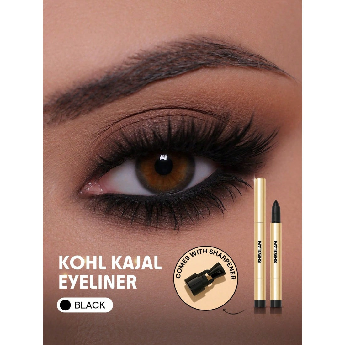 Crayon eyeliner crème Kohl Bold Moves de SHEGLAM - Noir