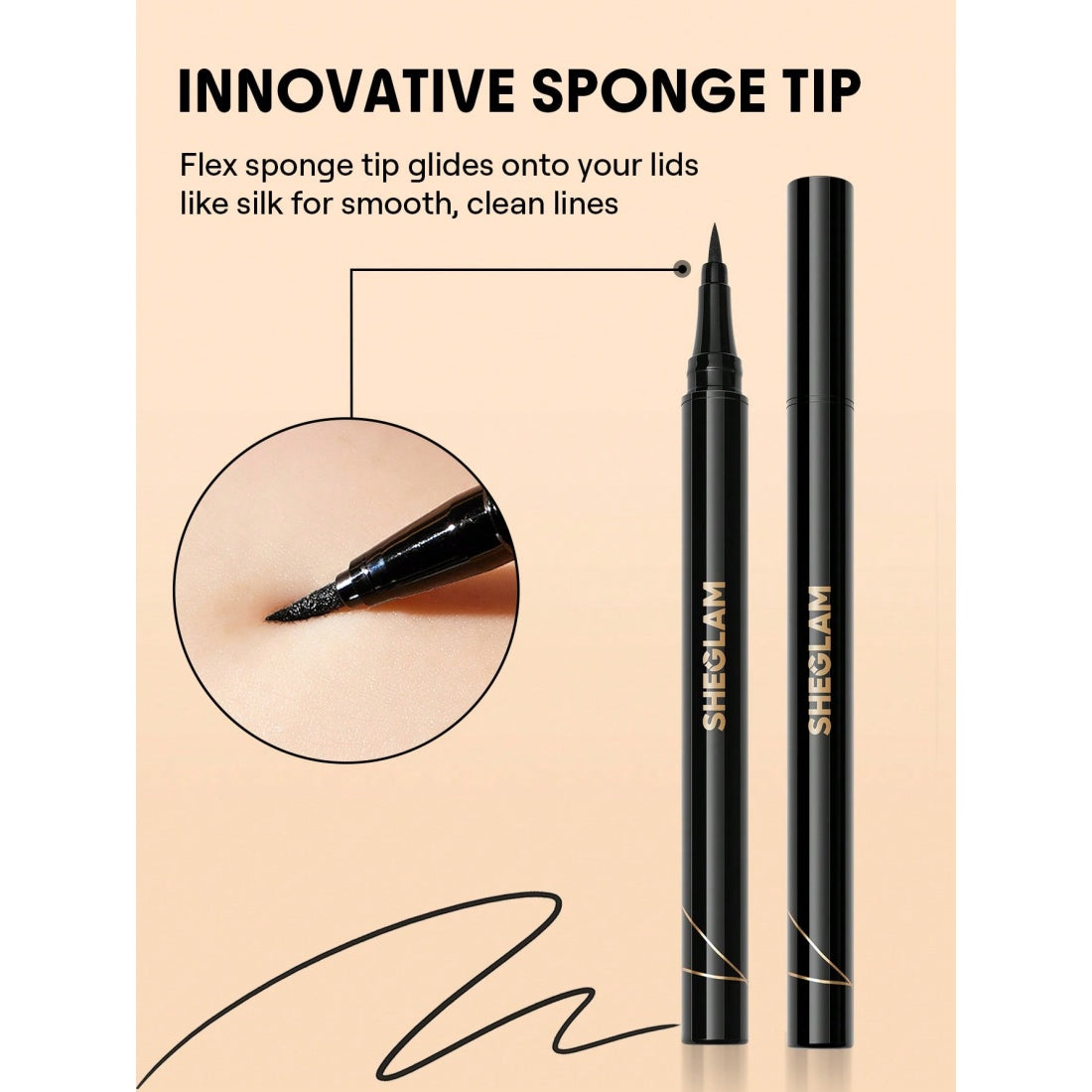 SHEGLAM Eye Affinity Waterproof Eyeliner-Now Streaming
