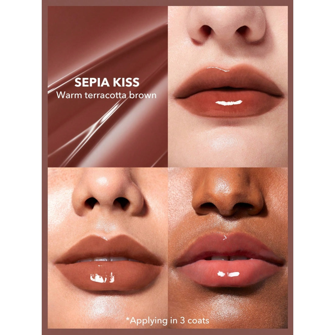 SHEGLAM Pout-Perfect Shine Lippenplumper – 555 Sepia Kiss