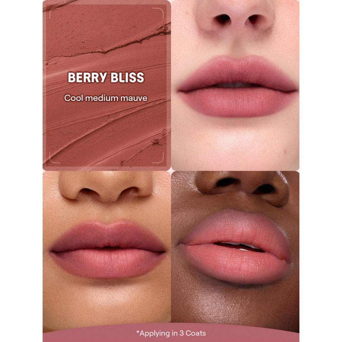 SHEGLAM Baume à lèvres onctueux en pot - 129 Berry Bliss