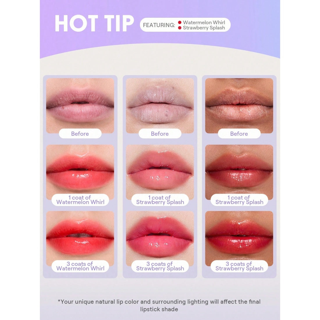 SHEGLAM Hydra Jelly Pocket Lip Jam-106 Guava Glow