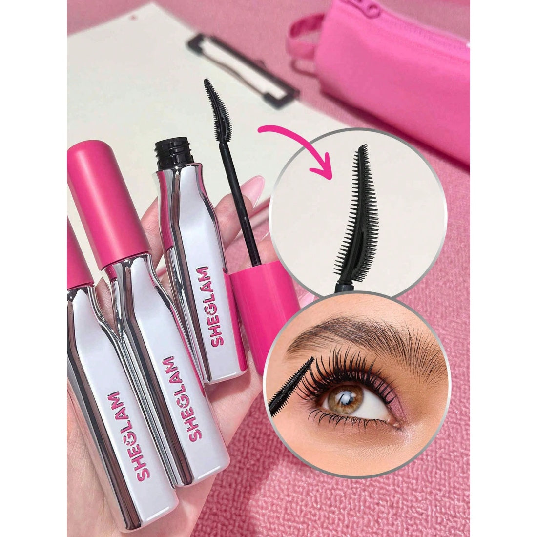 SHEGLAM Lashlighter Up & Out Mascara – Schwarz