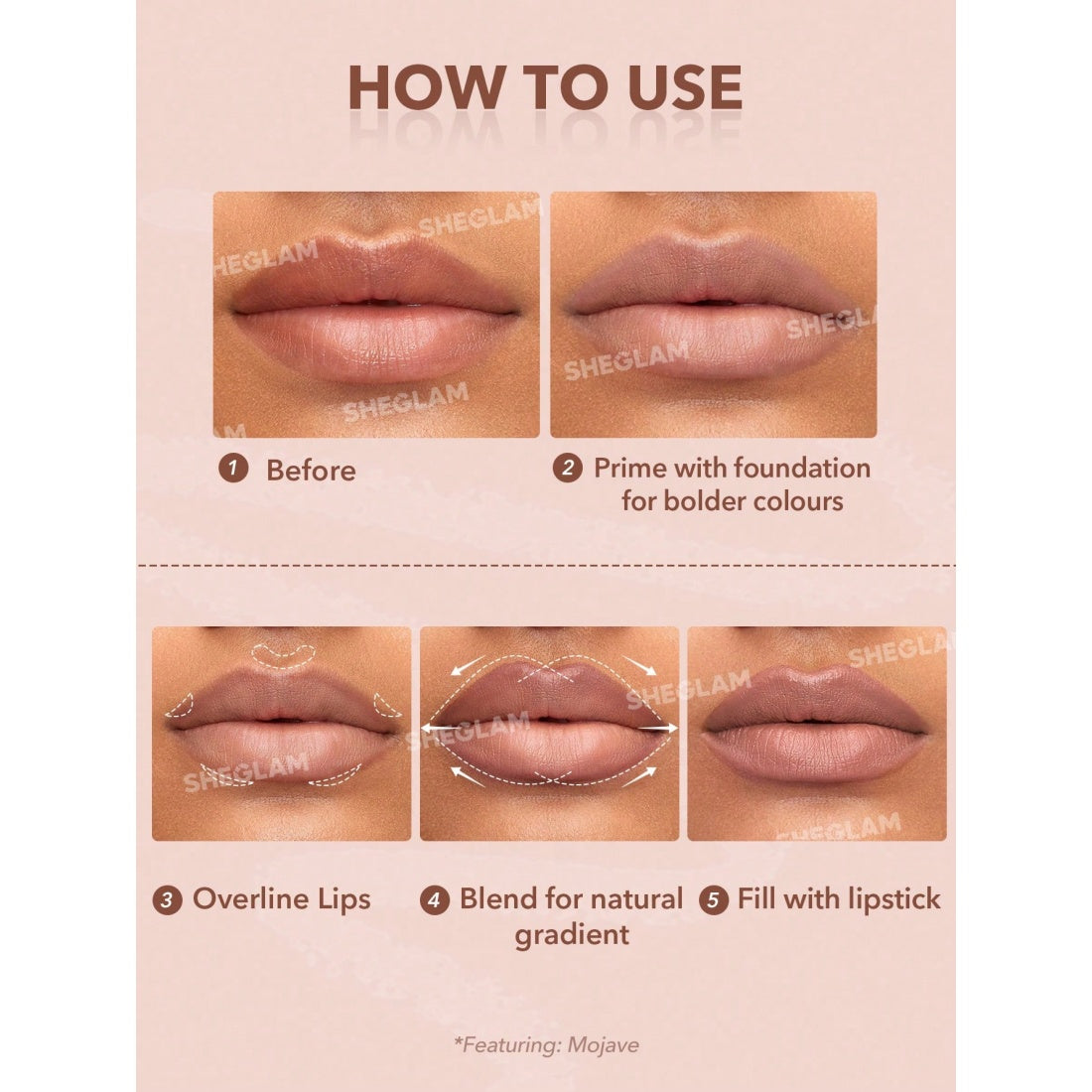 SHEGLAM So Lippy Lippenkonturenstift-504 Mojave