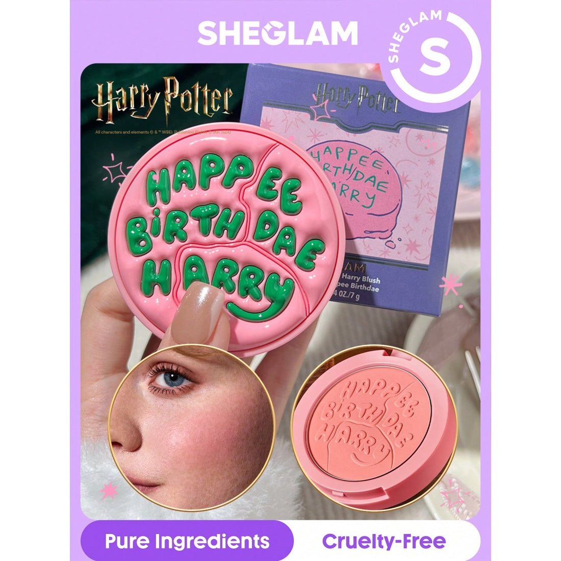 Harry Potter™ | SHEGLAM Happee Birthdae Harry Blush