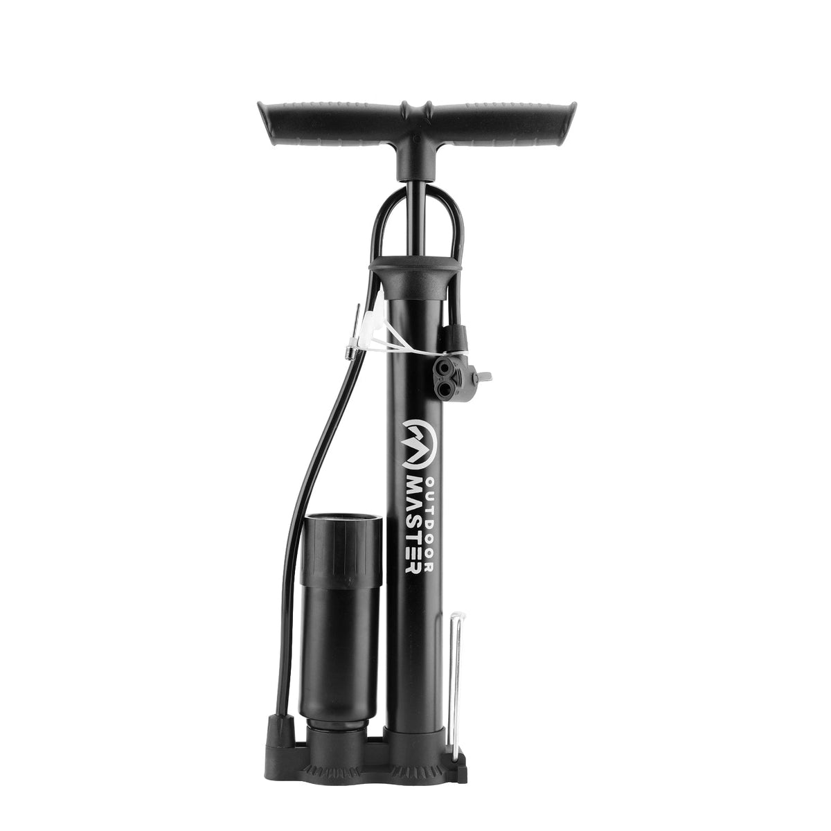 POMPA MANUALE BICI CON BAROMETRO