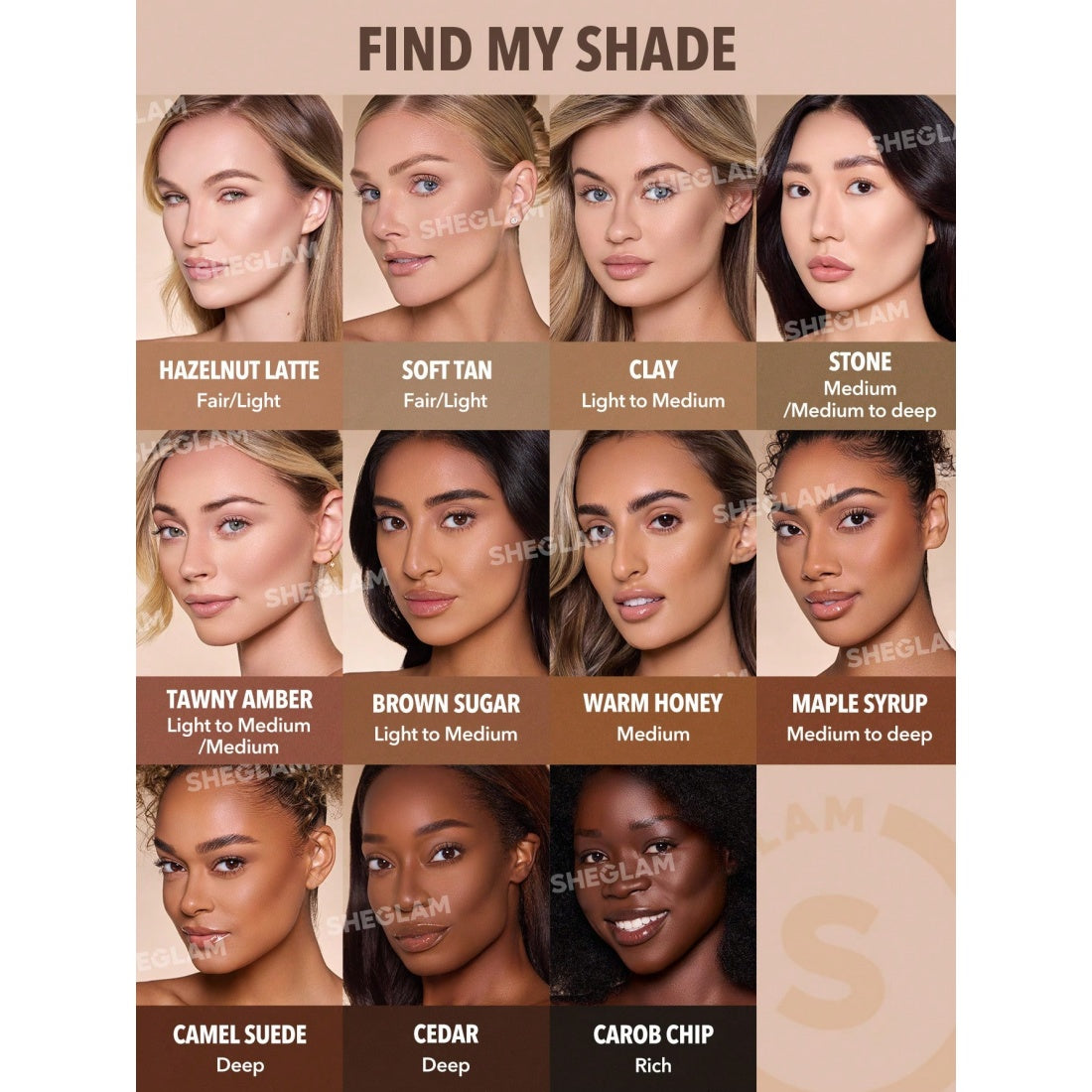 SHEGLAM Sun Sculpt Flüssig-Kontur-09 Brown Sugar