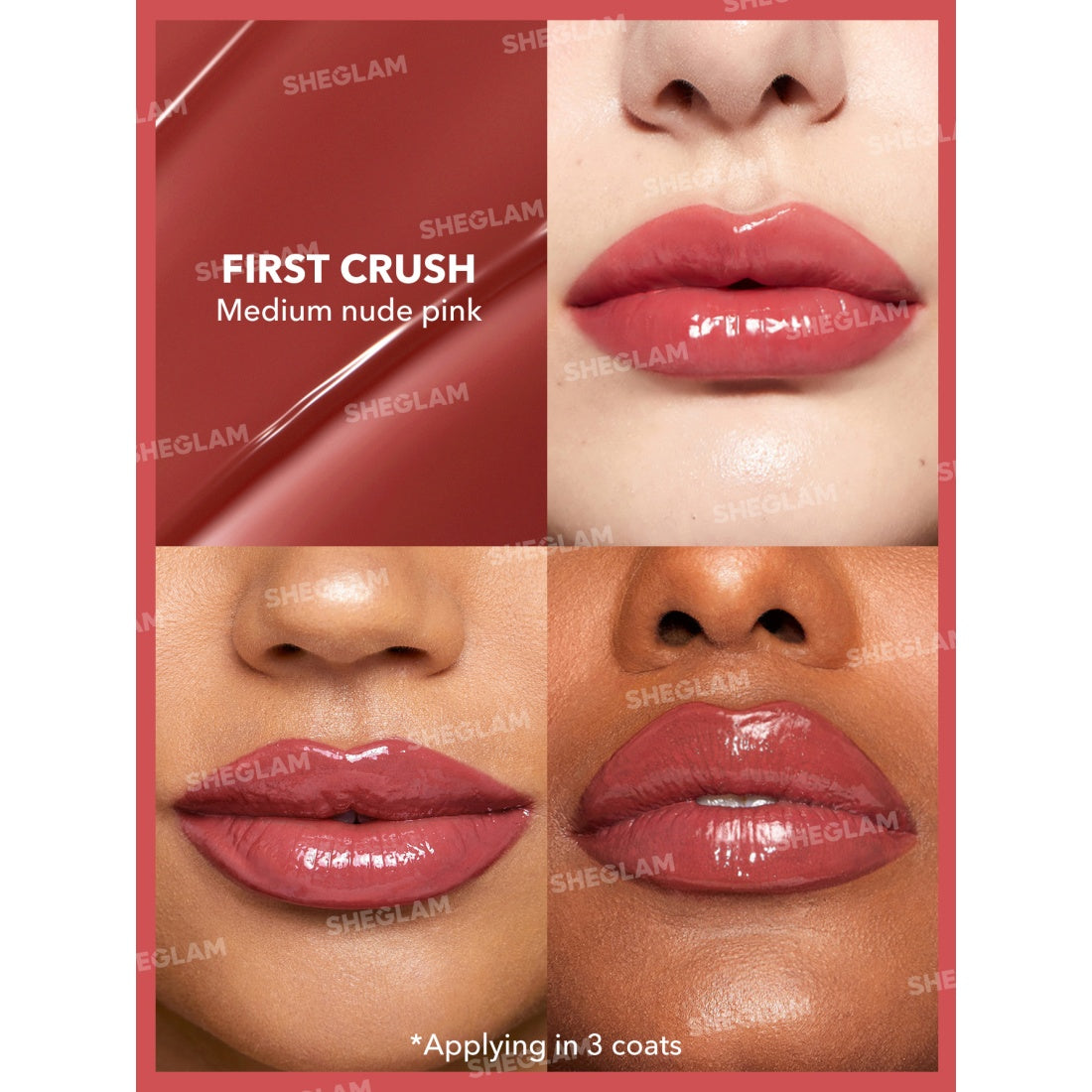 SHEGLAM Pout-Perfect Shine Lippenplumper – 115 First Crush