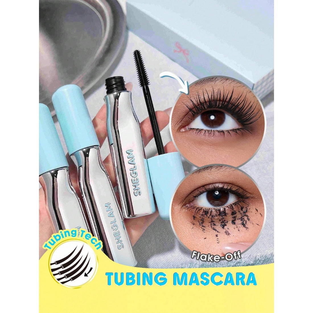 SHEGLAM Lashlighter Infinite Tubing Mascara - Schwarz