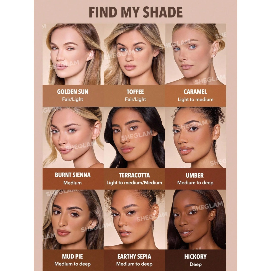 Bronzer Liquide Mat SHEGLAM Sun Beam-05 Golden Sun