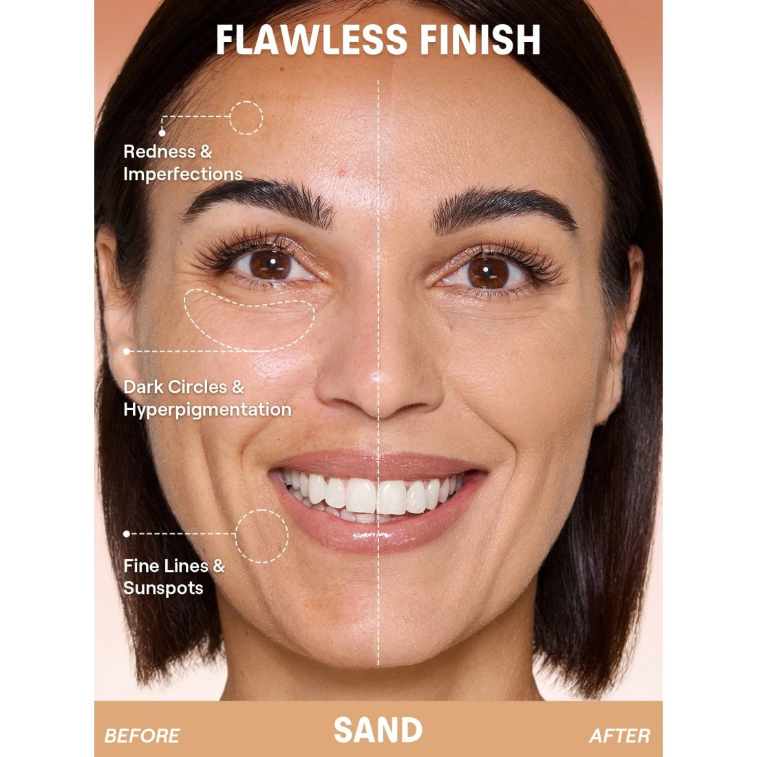 SHEGLAM Lock & Go Long-Lasting Cushion Foundation-Sand
