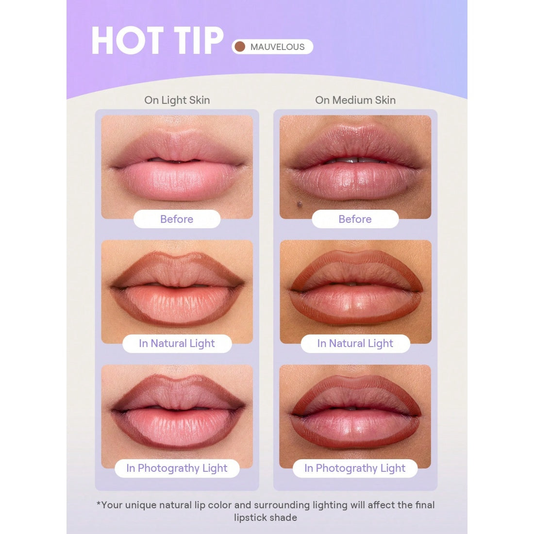 SHEGLAM Fall In Line Peel Off Lip Liner Stain-011 Brownie Points
