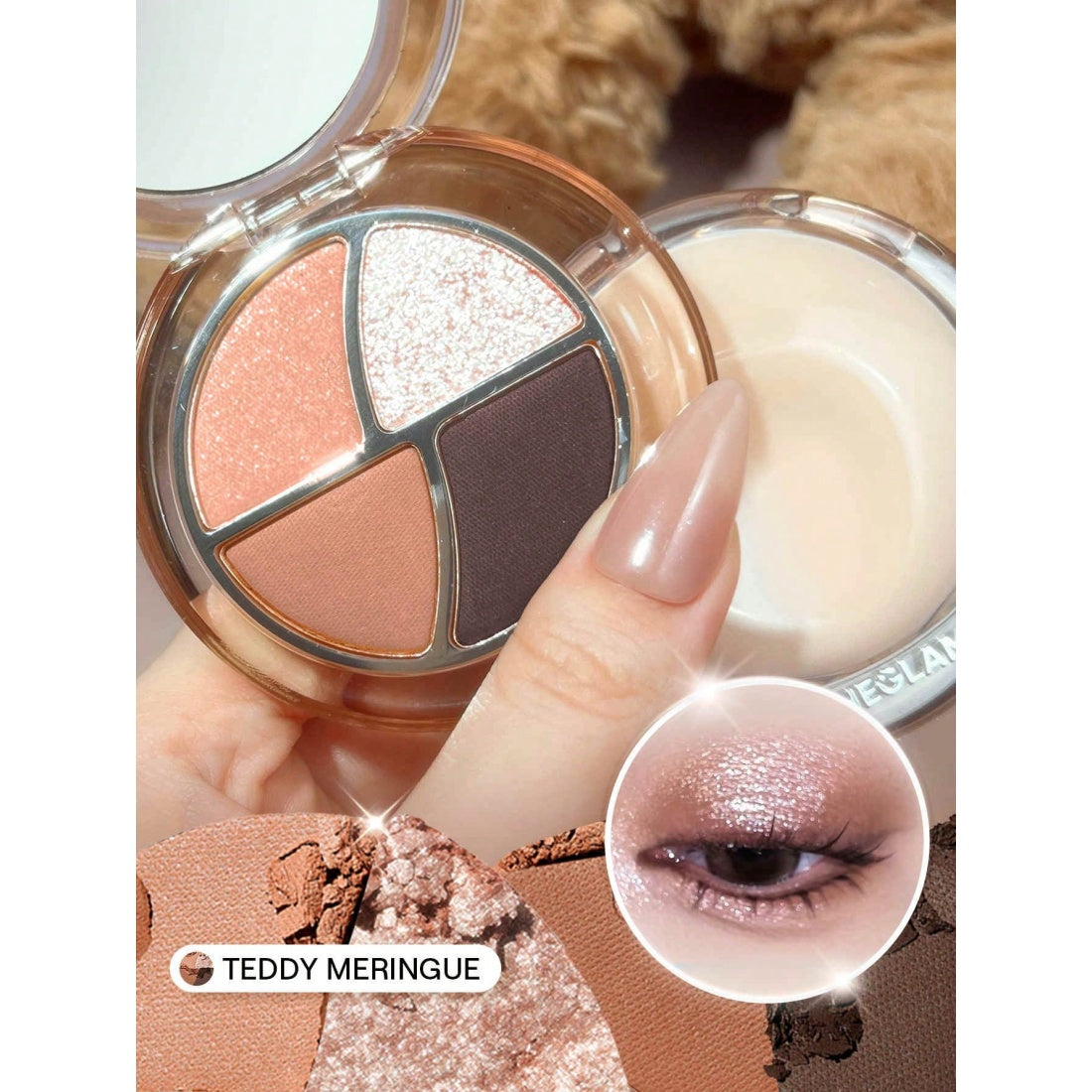 Minipaleta SHEGLAM Daydreamer-Teddy Meringue