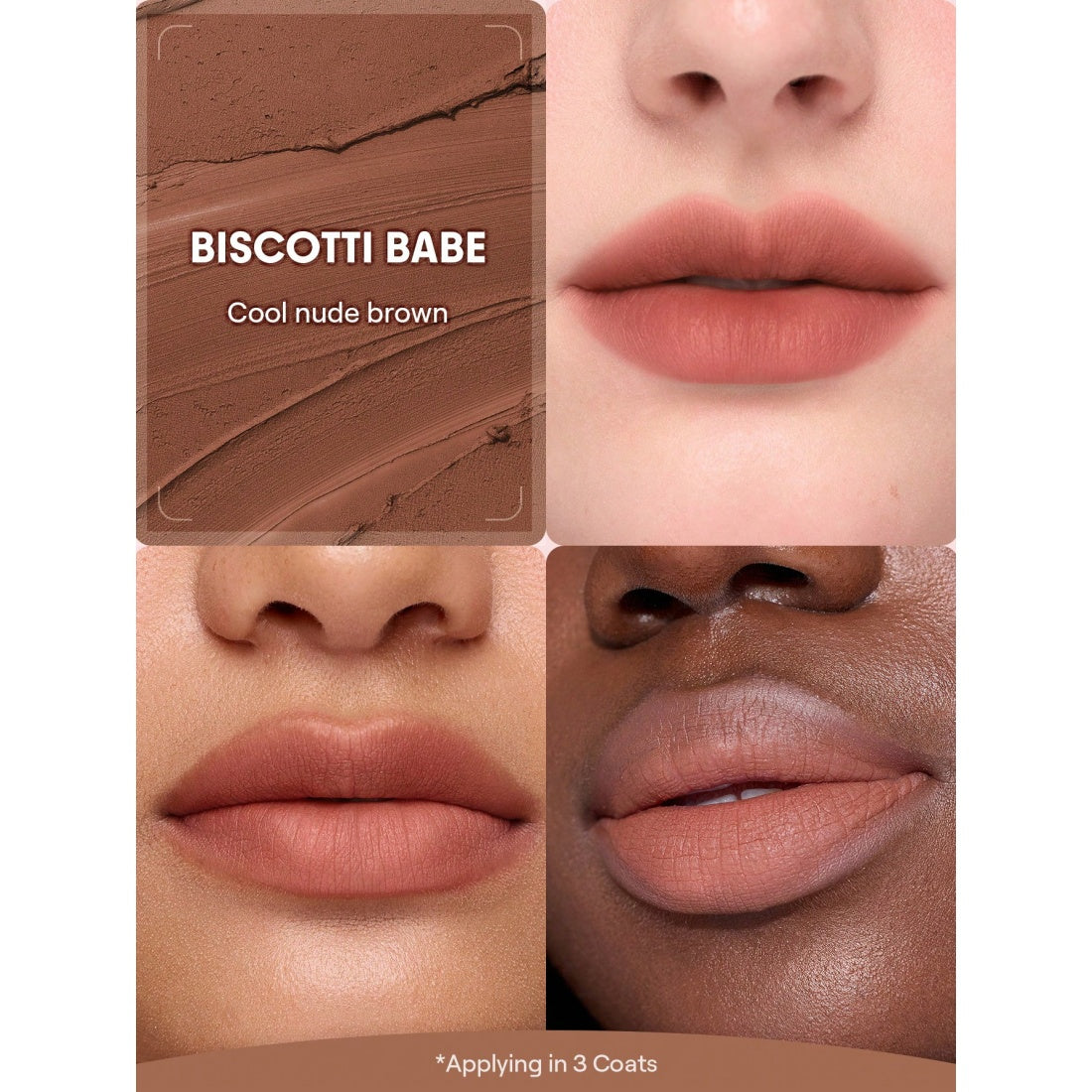 SHEGLAM Bounce Putty Pocket Lip Pot-517 Biscotti Babe