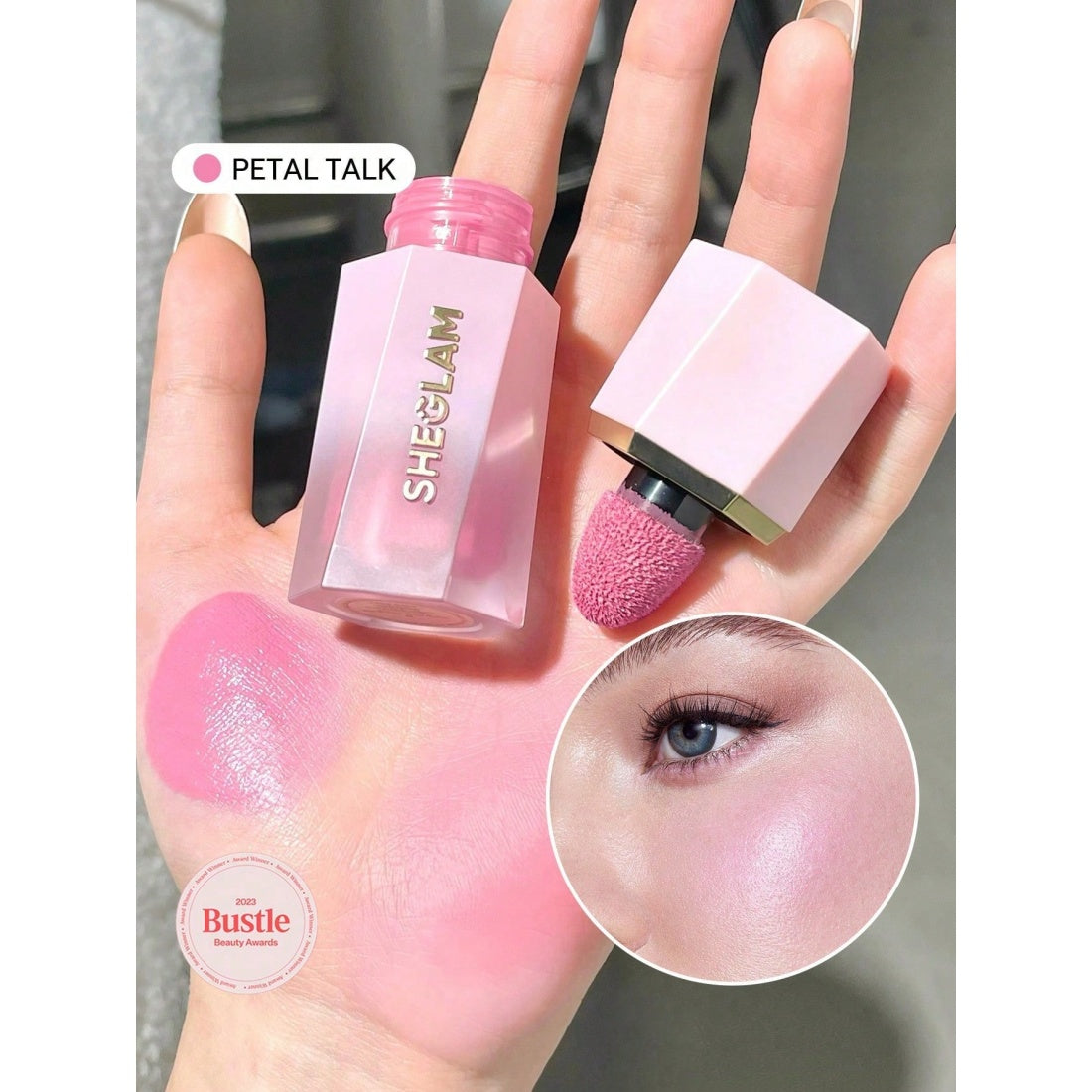 SHEGLAM Color Bloom Liquid Blush-006 Petal Talk