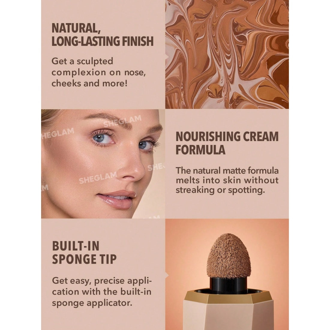 SHEGLAM Sun Sculpt Vloeibare Contour-07 Tawny Amber