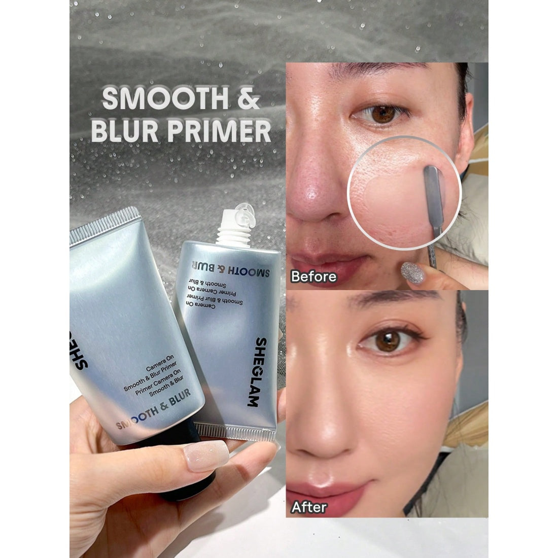 SHEGLAM Camera On Smooth & Blur Primer-Translucent