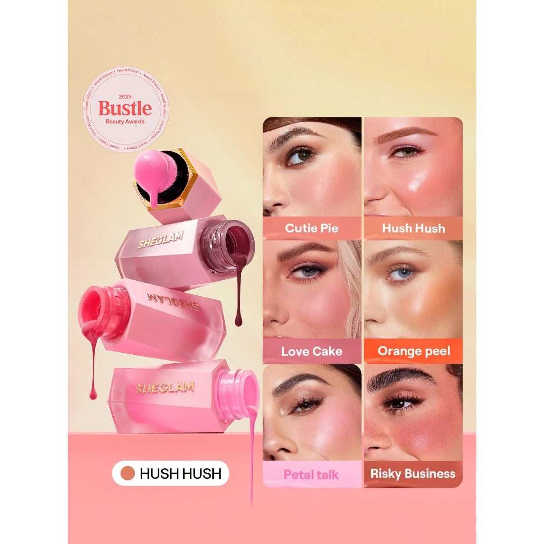 SHEGLAM Color Bloom Vloeibare Blush-103 Hush Hush