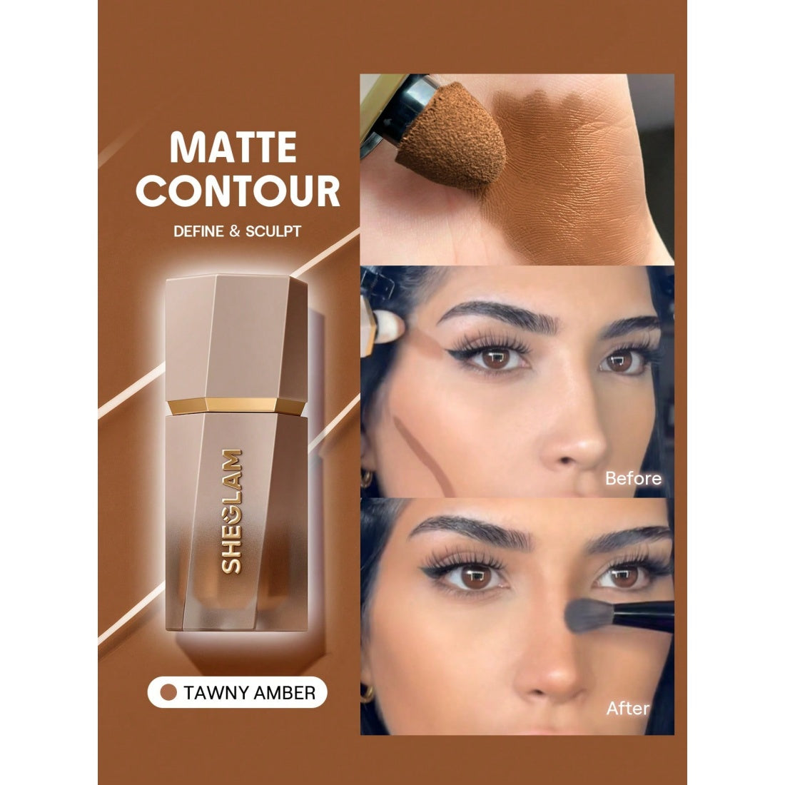 SHEGLAM Sun Sculpt Liquid Contour-10 Warm Honey