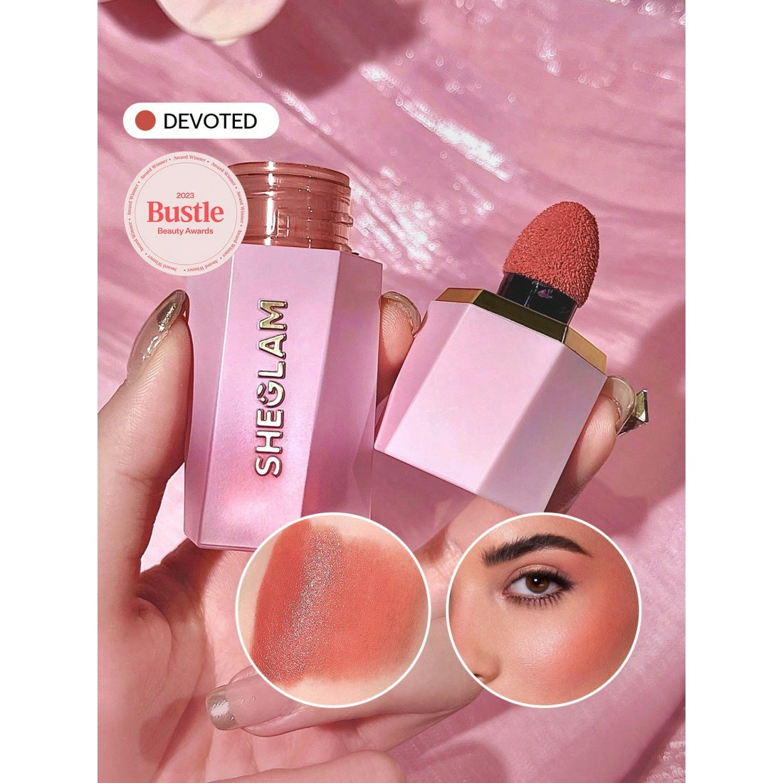 SHEGLAM Color Bloom Flüssiges Rouge-200 Devoted