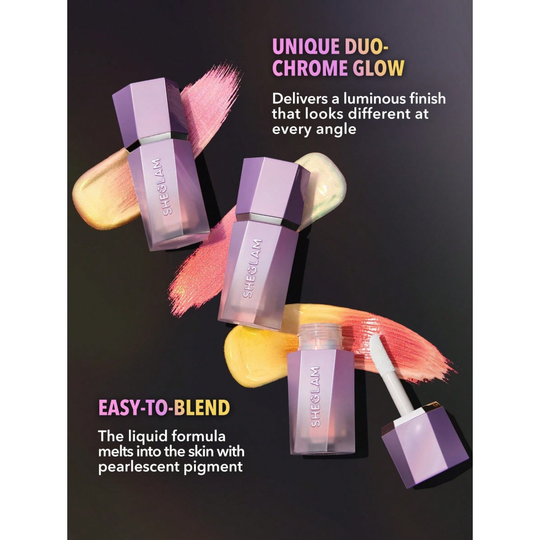 SHEGLAM Chroma-Glow Bloom Flüssig-Highlighter-90 Flying Comet