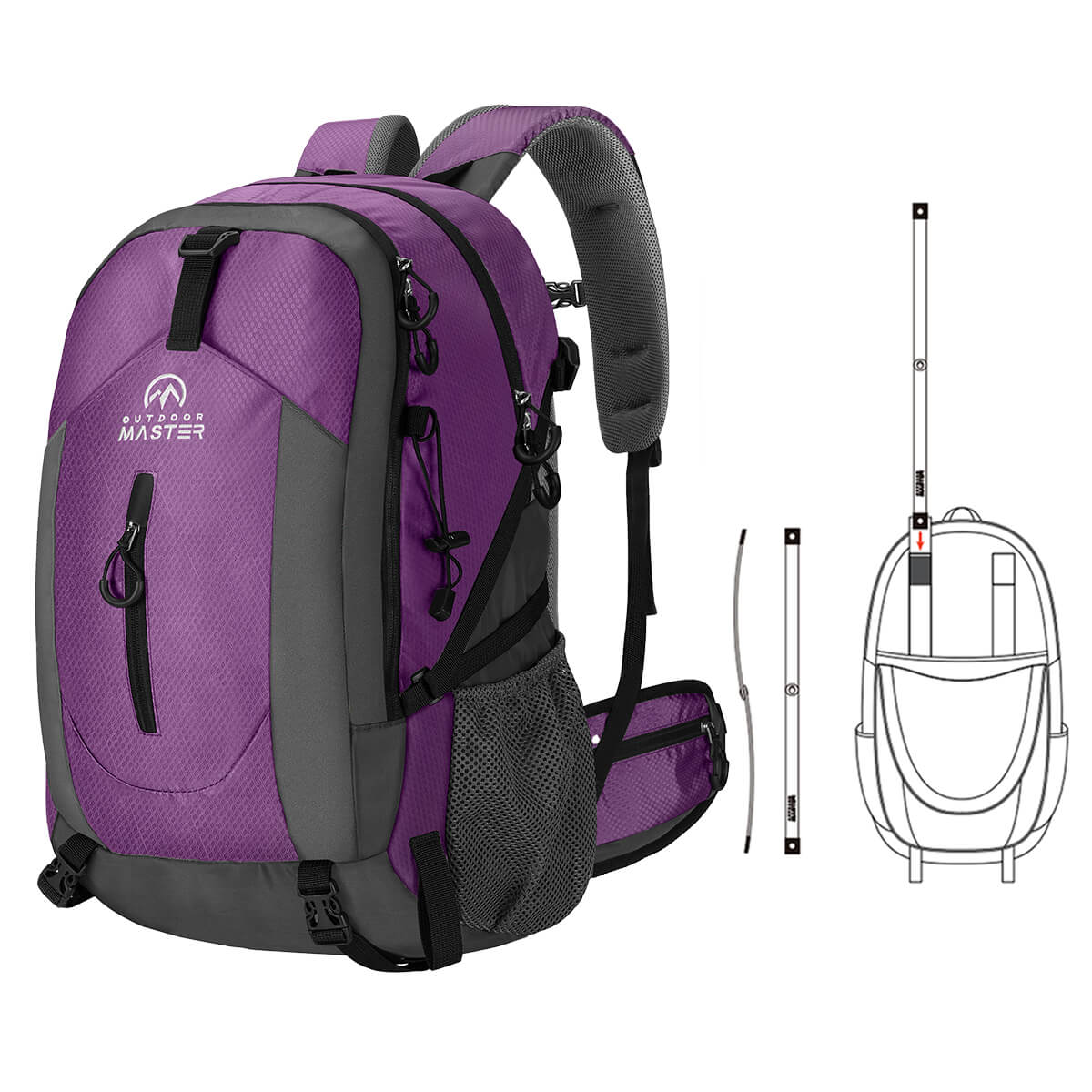 SAC À DOS DE SPORT 50L