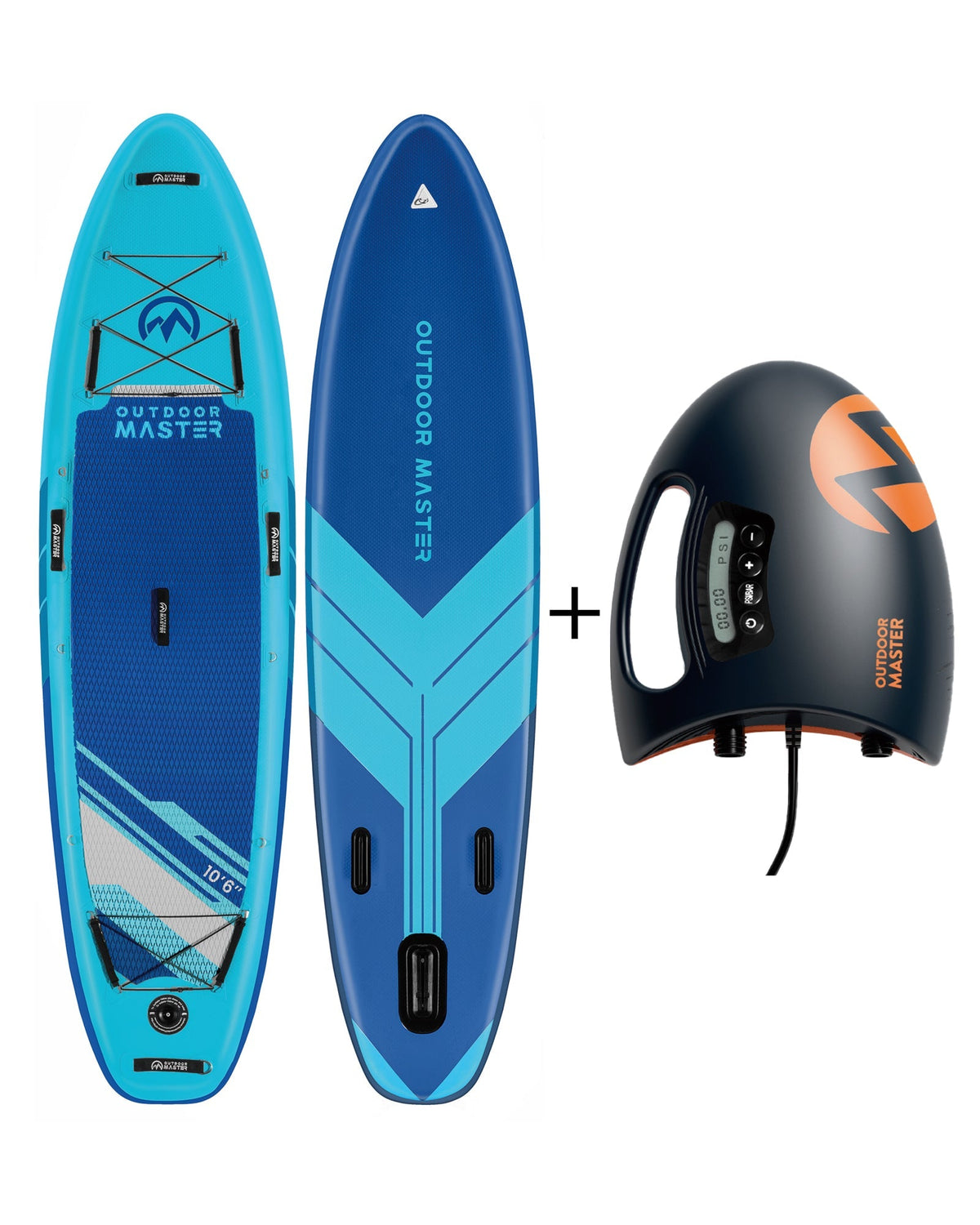 SET Swordfish Tavola SUP + elektrische pomp Shark II
